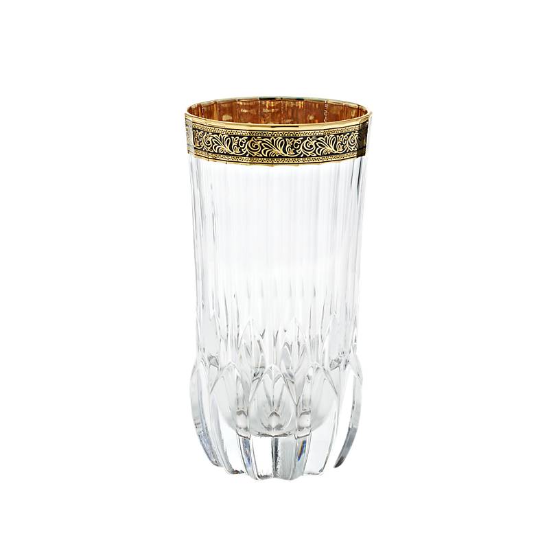 Trinkglas mit Golddekor "Edelrausch" (400ml)