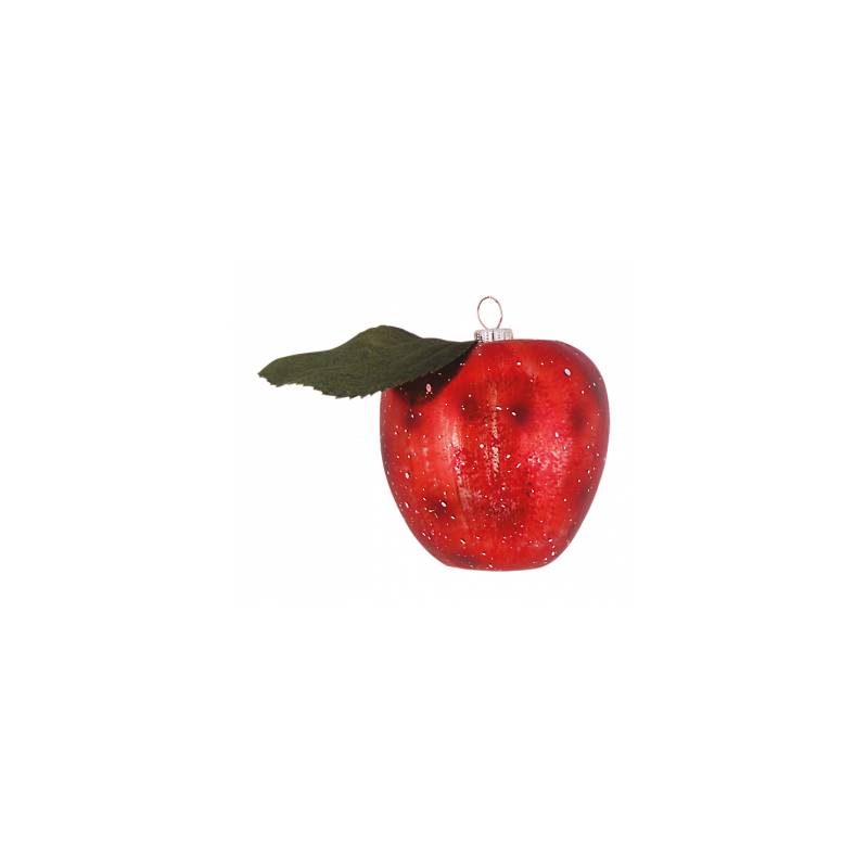 Baumkugel Apfel rot (10cm)