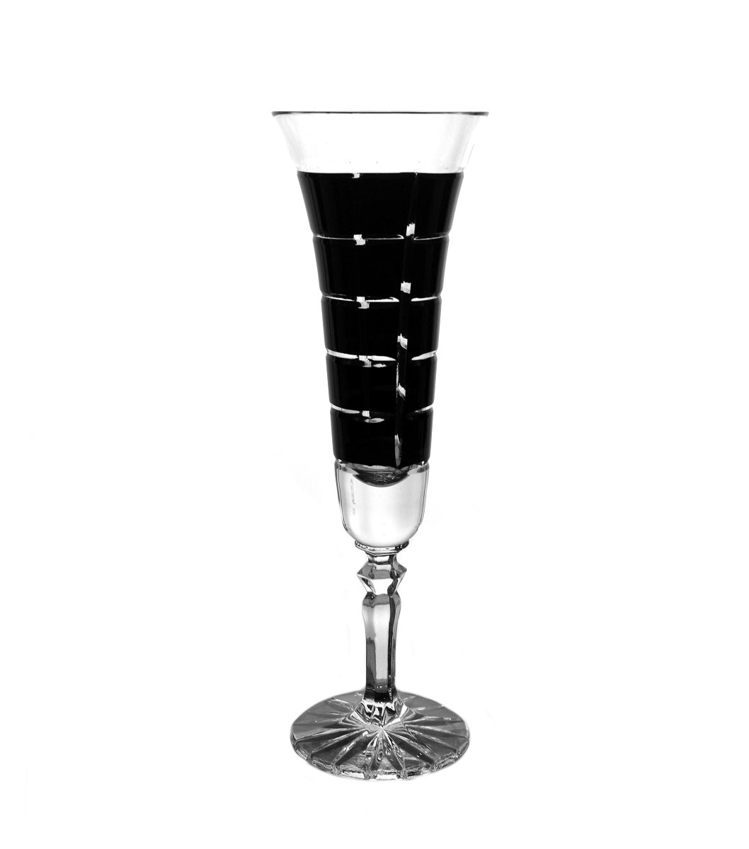 Sektglas Sektkelch Champagnerglas Handgeschliffen Kristall Glas 140 ml