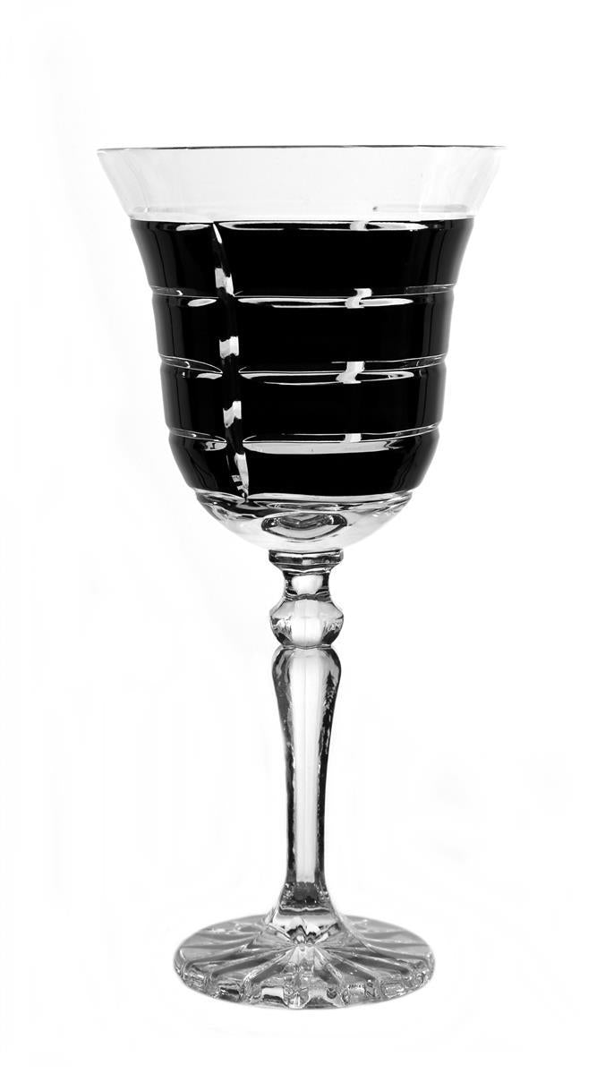 Weinglas Weinkelch Handgeschliffen Kristall Glas 240 ml