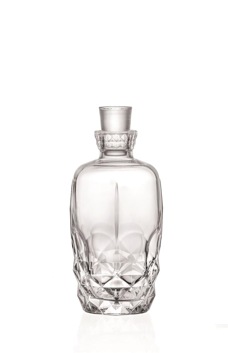 Karaffe Dekanter mit Stopfen Whisky Brandy Alkemist 1000 ml Glas transparent