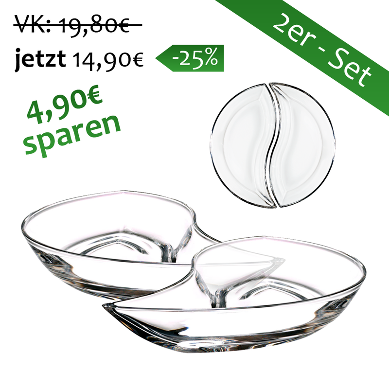 2 Servierschalen Groß Loft  28 cm