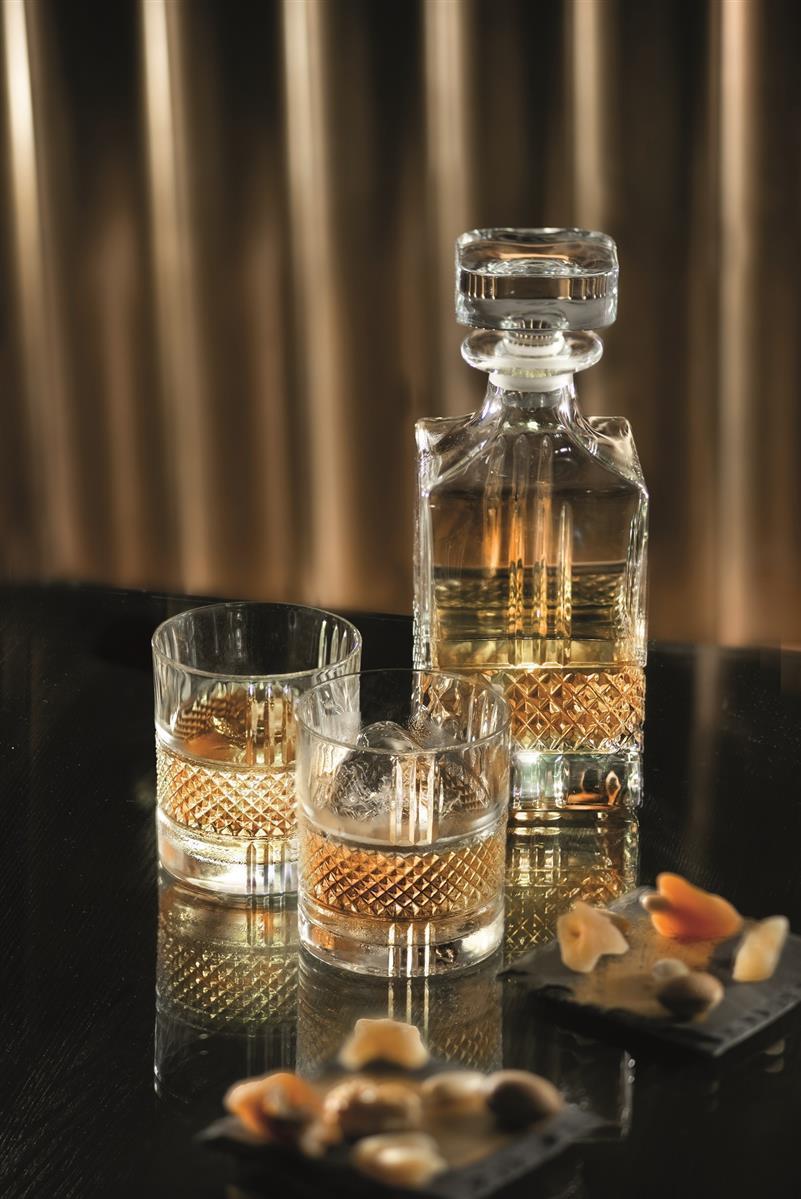 Whiskybecher Trinkglas Becher Brillante 2er Set 340ml