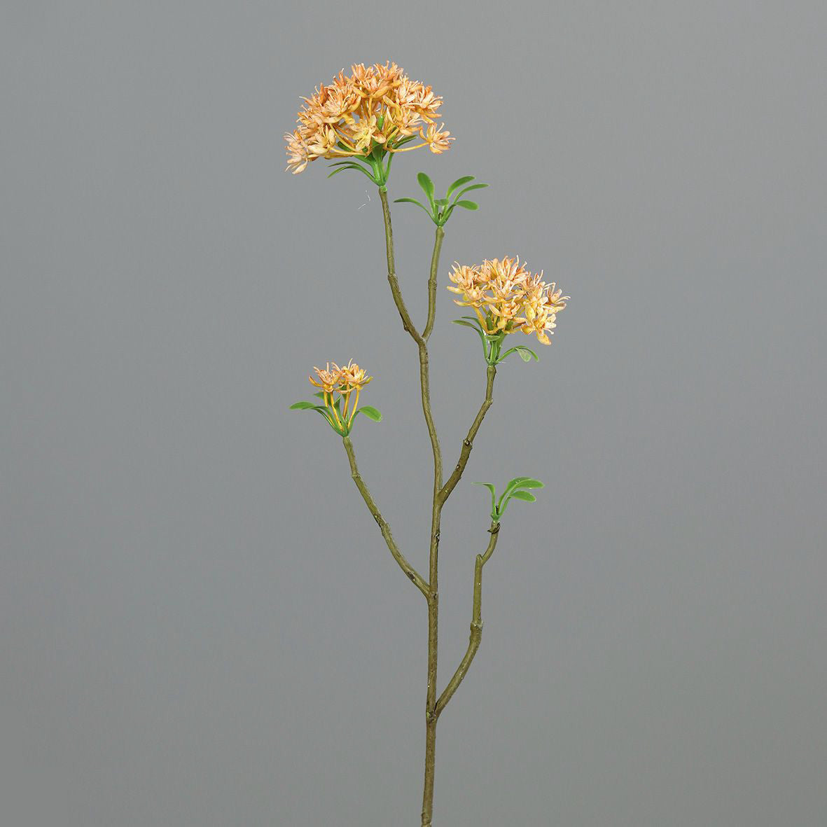 Kunstblume Bowardien Zweig 54cm orange