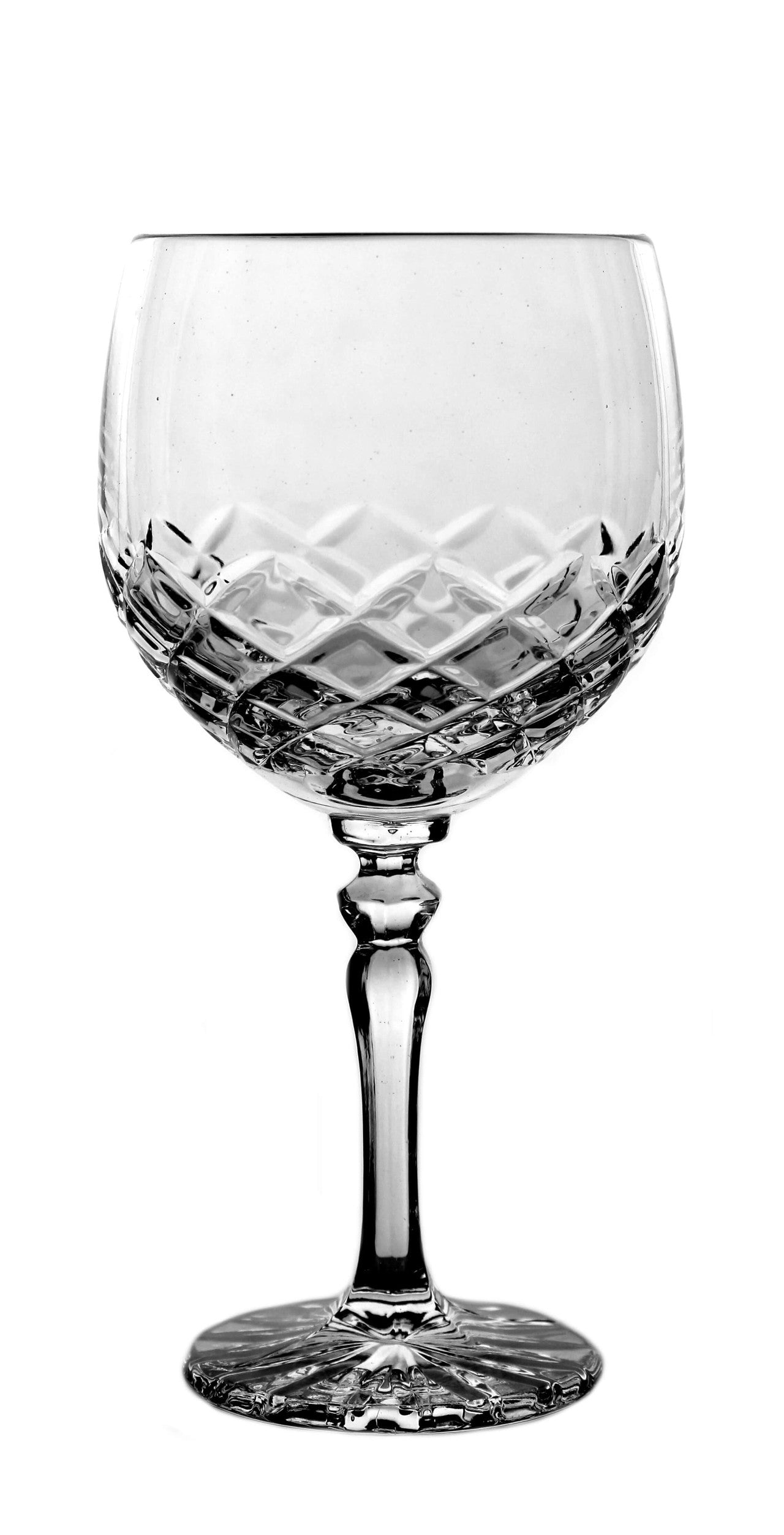 Weißweinglas Karo 300ml Weinkelch Römer Bleikristallglas transparent