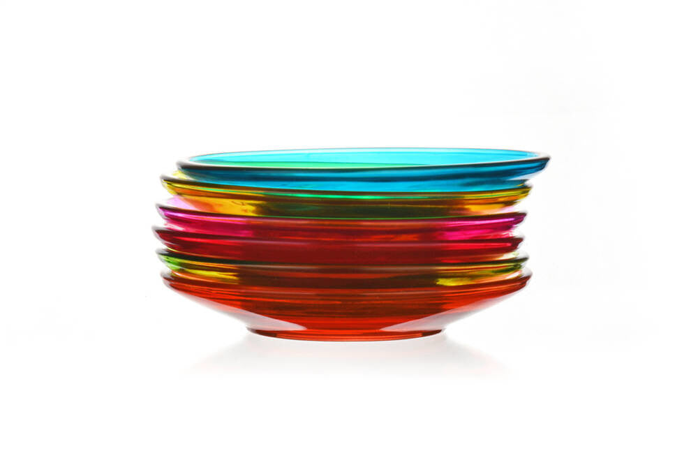Glasteller Spring Colour 10,5 cm