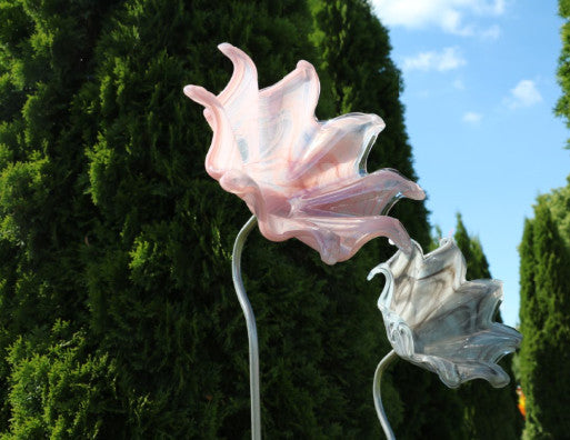 Glasblüte Italy 22 cm mit Stab