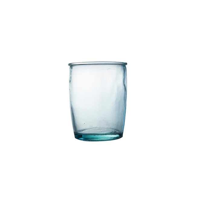 Badezimmerset Basic 3 tlg. Seifenspender Schale Becher Recycling-Glas