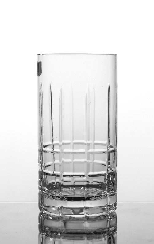 Trinkbecher Karree 300 ml Wasserglas Saftglas Bleikristallglas klar