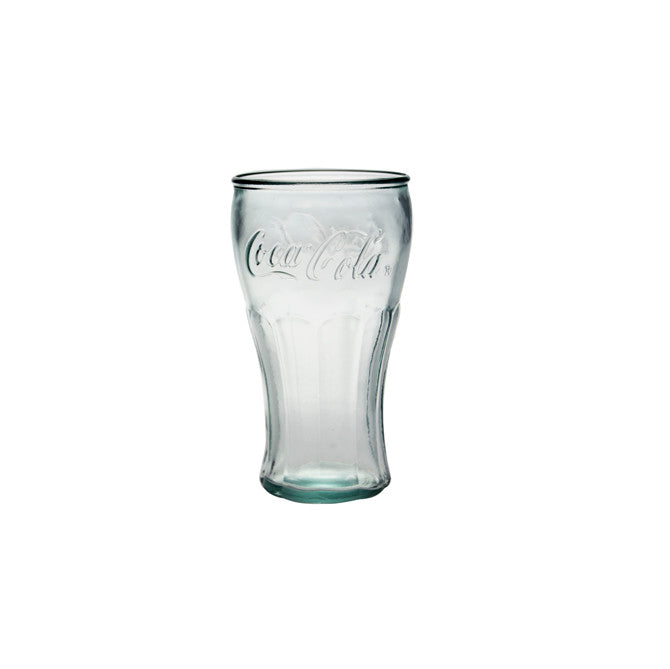 Trinkglas Cola 450 ml Limonade Becherglas Retro Recycling-Glas