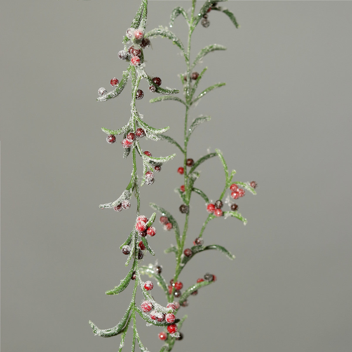 Kunstblume Beeren Girlande mit Eis 120cm