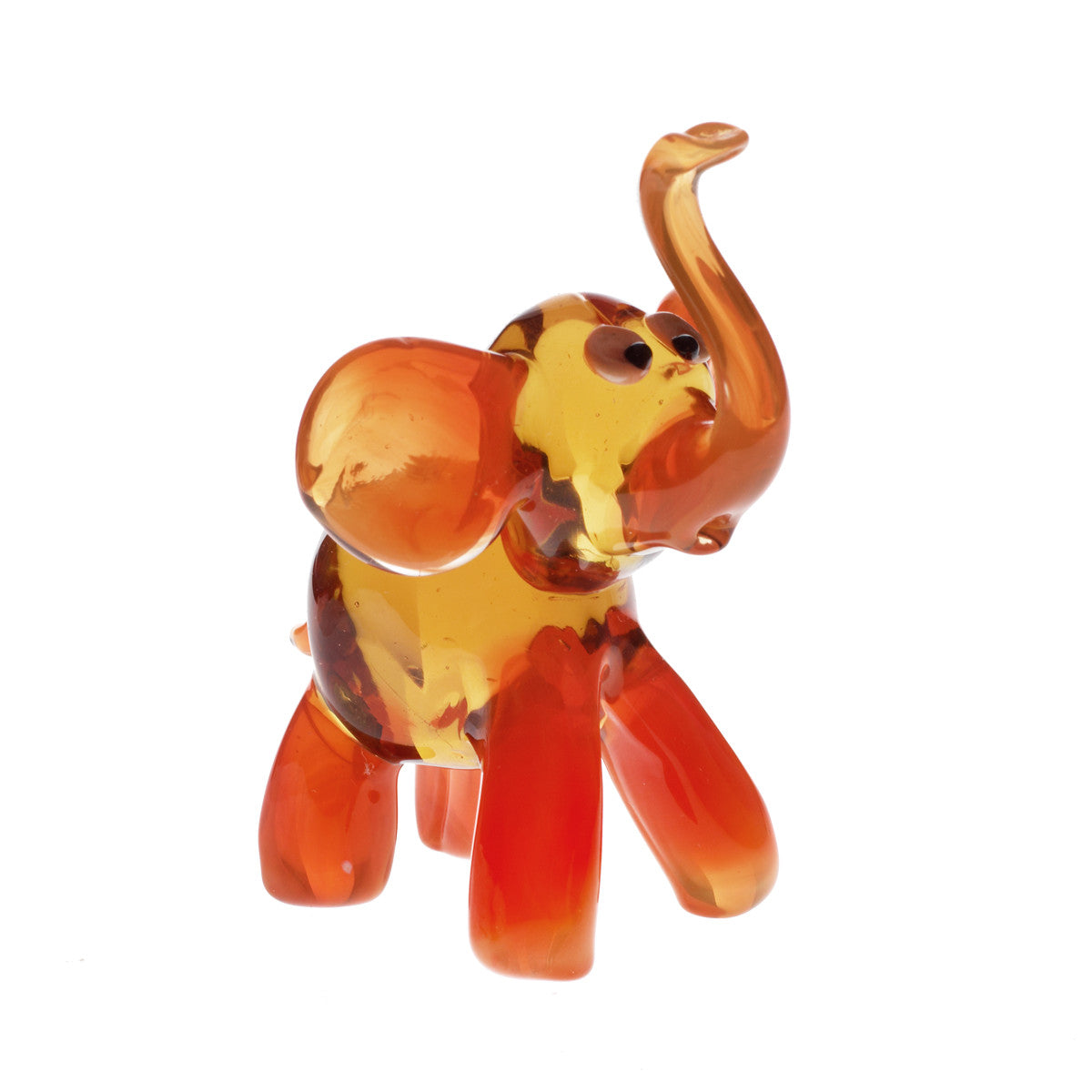 Elefant Midi 6-8cm Glas Tiere Figuren Sammeln Vitrine Miniatur Zoo