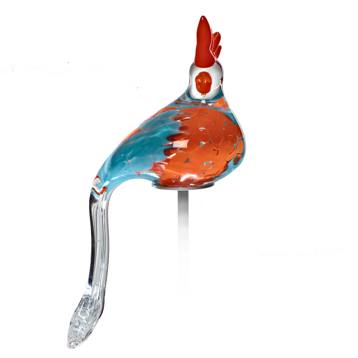 Papagei Lori Gartenflair Bunt 30 cm mit Stab